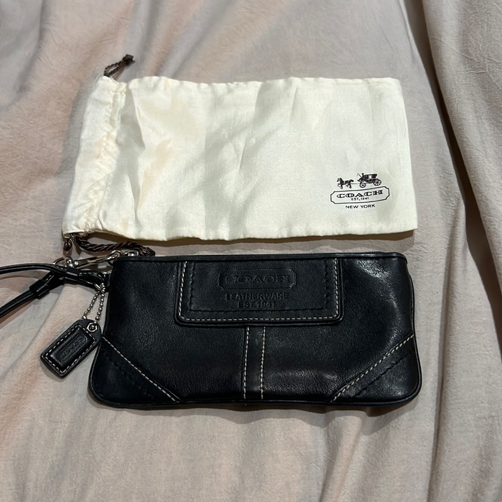 Perfect coach wristlet